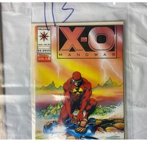 X O Manowar Comic Book August 1993 Issue 30 Valiant Comics Featuring Solar